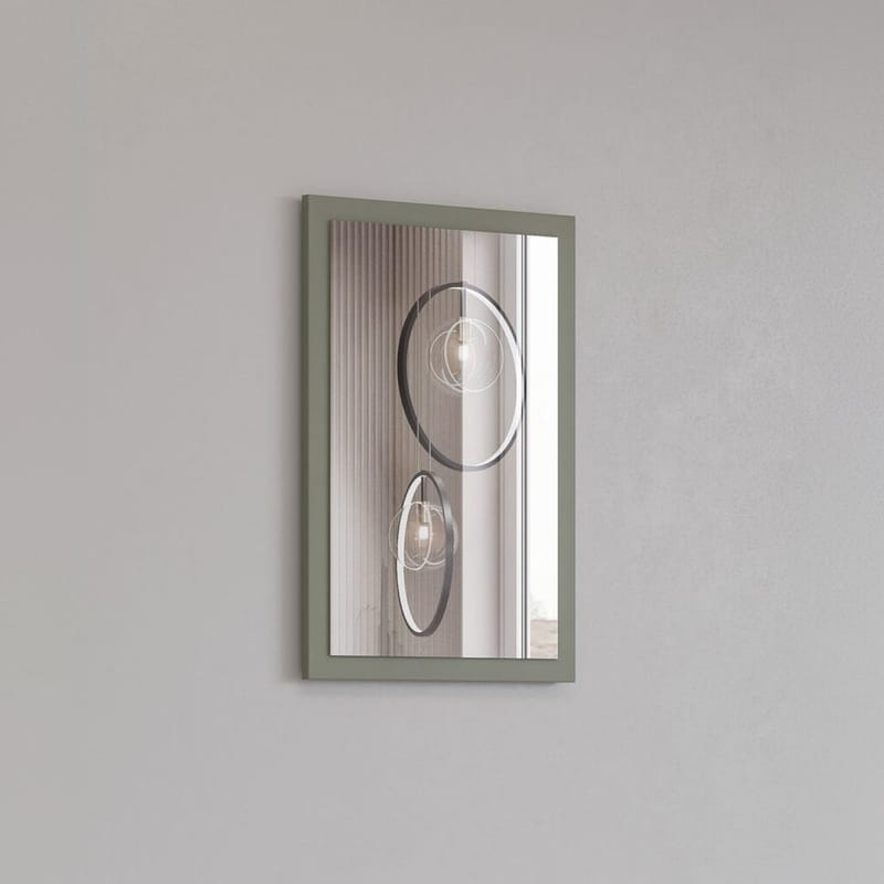 Spegel Cross - Grön - Inredning - Speglar - Väggspegel