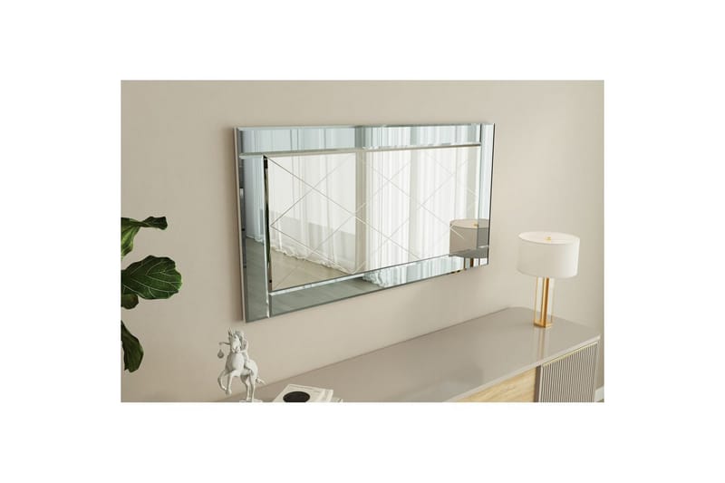 Spegel Elorwich Fume / Vit - Fume / Vit - Inredning - Speglar - Väggspegel
