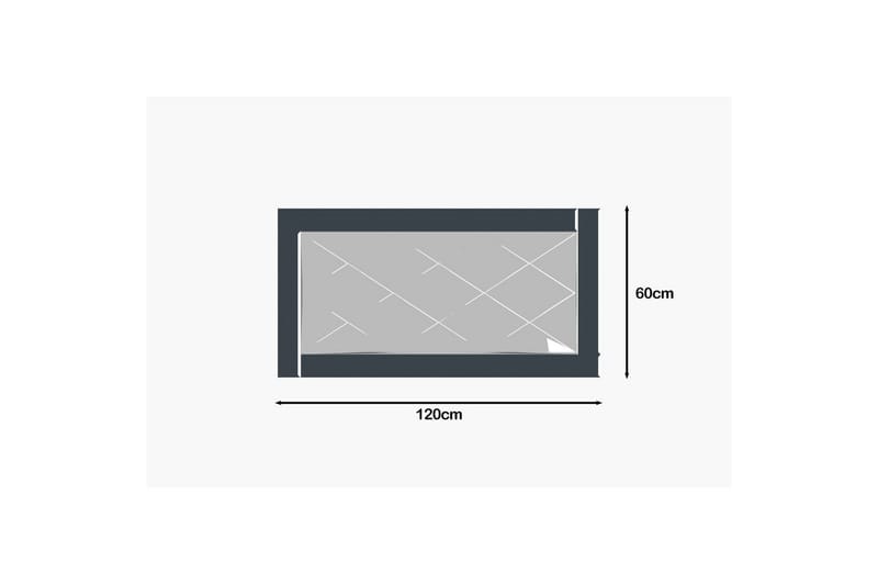 Spegel Elorwich Fume / Vit - Fume / Vit - Inredning - Speglar - Väggspegel