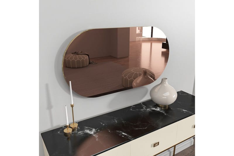 Spegel Erona Brons / Rany - Brons / Rany - Inredning - Speglar - Väggspegel