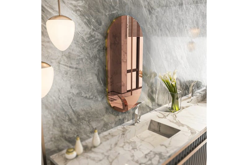 Spegel Erona Brons / Rany - Brons / Rany - Inredning - Speglar - Väggspegel