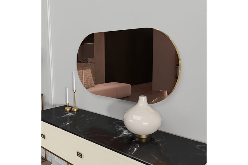 Spegel Erona Brons / Rany - Brons / Rany - Inredning - Speglar - Väggspegel