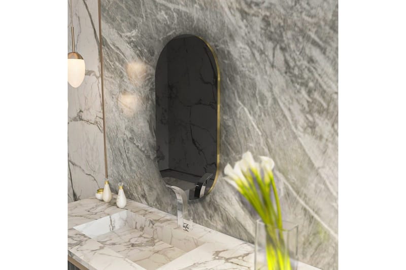 Spegel Erona Mörkgrå / Rany - Mörkgrå / Rany - Inredning - Speglar - Väggspegel