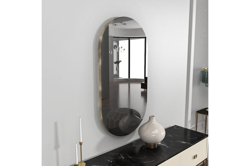 Spegel Erona Mörkgrå / Rany - Mörkgrå / Rany - Inredning - Speglar - Väggspegel