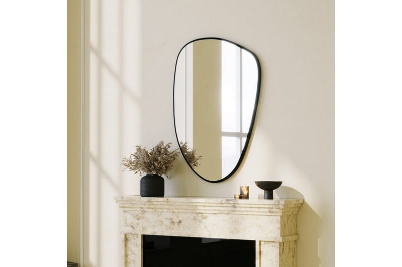 Spegel Inrol Svart - Svart - Inredning - Speglar - Väggspegel