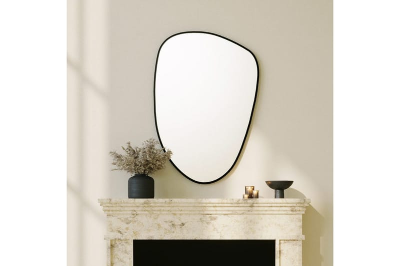 Spegel Inrol Svart - Svart - Inredning - Speglar - Väggspegel