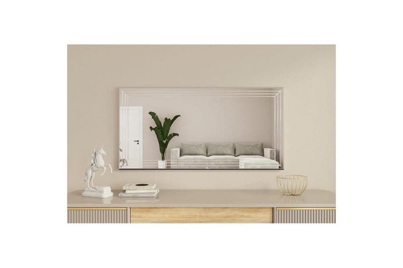 Spegel Jasvinder Vit - Vit - Inredning - Speglar - Väggspegel