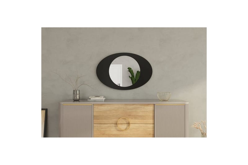 Spegel Masatoshi Svart - Svart - Inredning - Speglar - Väggspegel