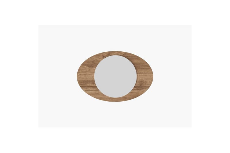 Spegel Masatoshi Valnöt - Valnöt - Inredning - Speglar - Väggspegel