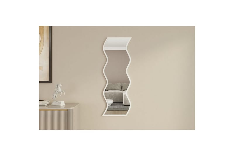 Spegel Safidon Vit - Vit - Inredning - Speglar - Väggspegel