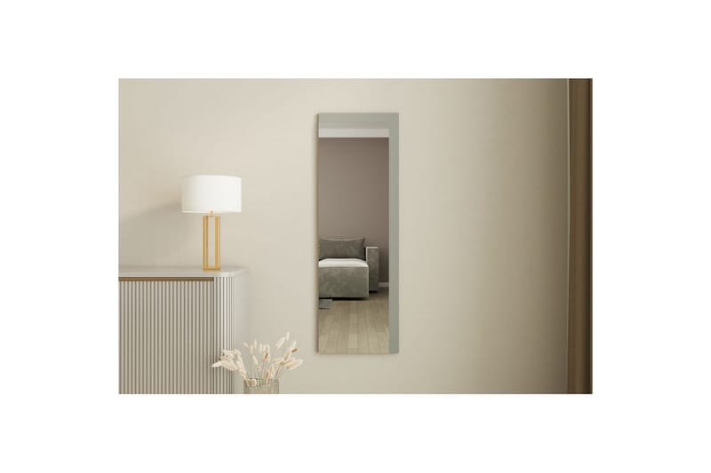 Spegel Sudariya Vit / Antracit - Vit / Antracit - Inredning - Speglar - Väggspegel