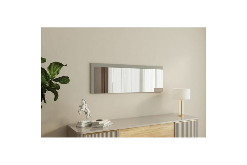 Spegel Sudariya Vit / Antracit - Vit / Antracit - Inredning - Speglar - Helkroppsspegel