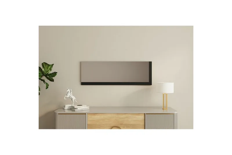 Spegel Sudariya Vit / Svart - Vit / Svart - Inredning - Speglar - Väggspegel