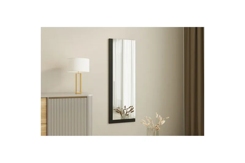 Spegel Sudariya Vit / Svart - Vit / Svart - Inredning - Speglar - Väggspegel