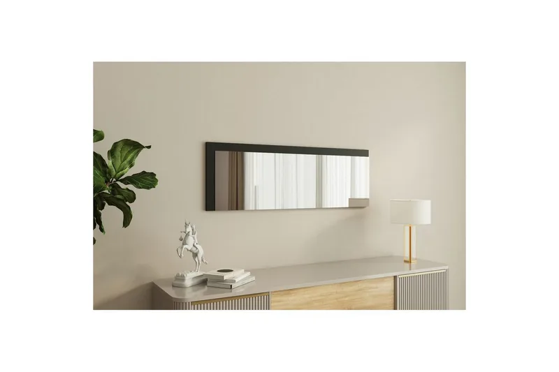 Spegel Sudariya Vit / Svart - Vit / Svart - Inredning - Speglar - Väggspegel