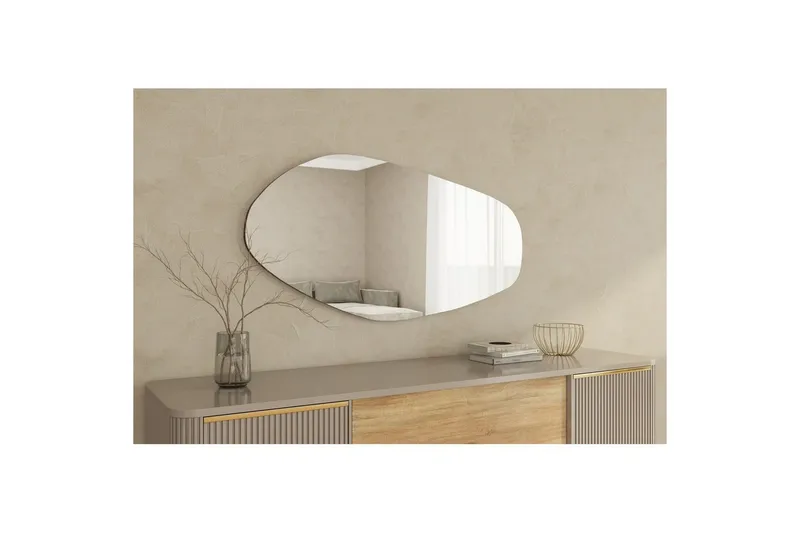 Spegel Ticomanra svart - Svart - Inredning - Speglar - Väggspegel