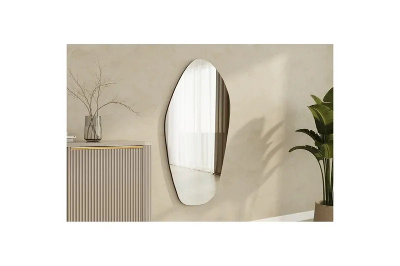 Spegel Ticomanra svart - Svart - Inredning - Speglar - Väggspegel