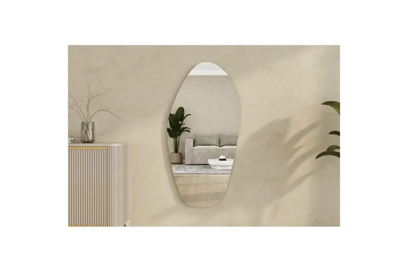 Spegel Ticomanra svart - Svart - Inredning - Speglar - Väggspegel