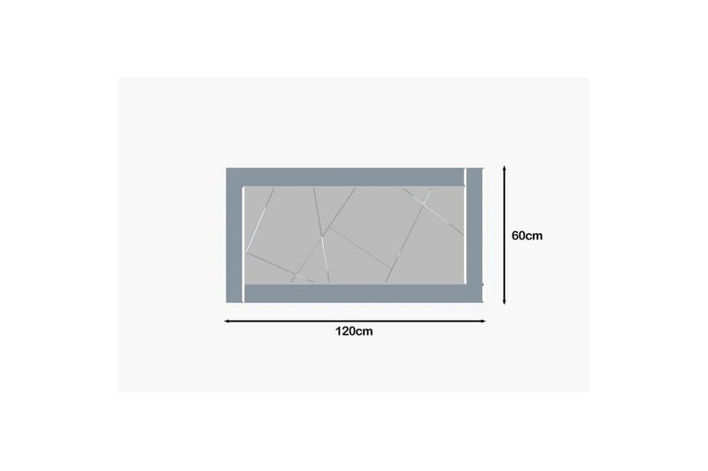 Spegel Virlin Fume / Vit - Fume / Vit - Inredning - Speglar - Väggspegel