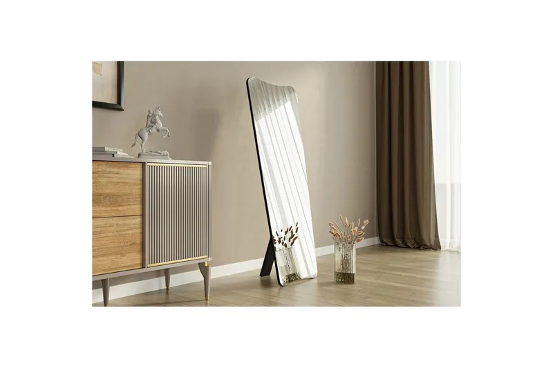 Spegel Vitros Svart - Svart - Inredning - Speglar - Helkroppsspegel