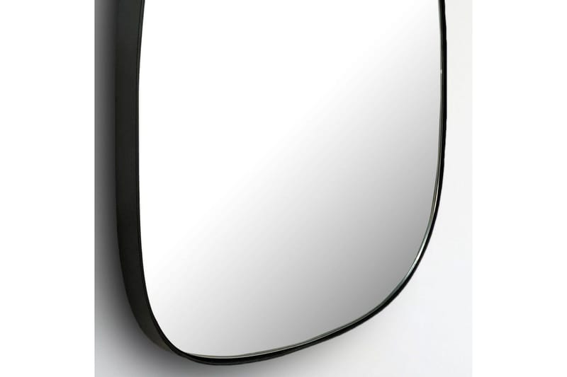 Spegel Wohnling Asymmetrisk tjock metallram oval 60 cm - Inredning - Speglar - Väggspegel