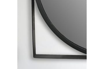Spegel Wohnling Fyrkantig Ram Rund 54 cm Modern - Inredning - Speglar - Väggspegel