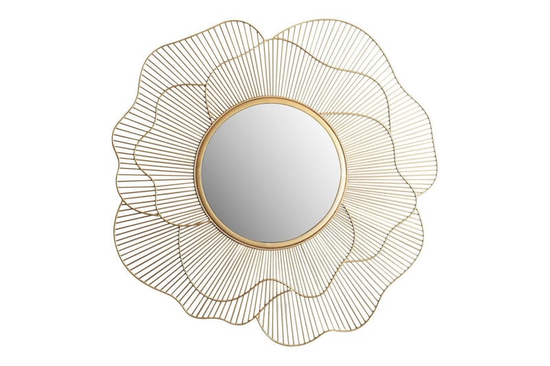 Spegel Wohnling Rosmetallram rund 77 cm modern - Inredning - Speglar - Väggspegel