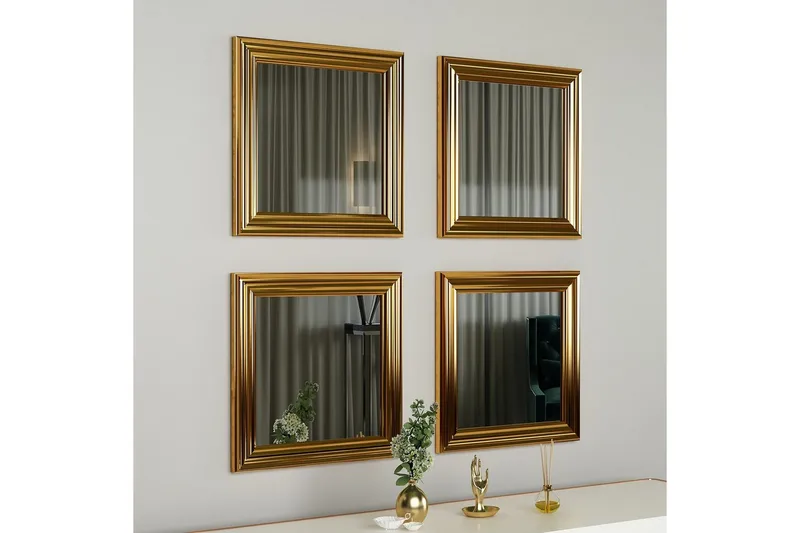 Spegelset (4 delar) Miyo Rany - Rany - Inredning - Speglar - Spegelmöbler - Spegelkub