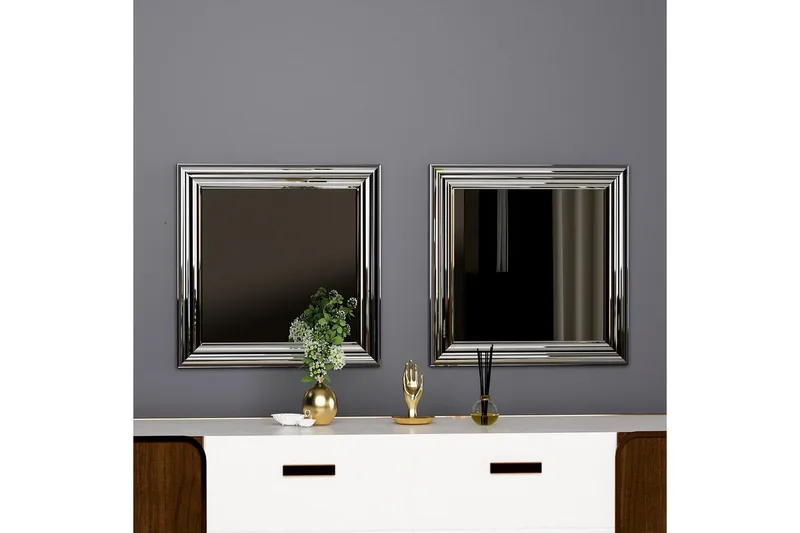 Spegelset (2 delar) Dorougradwyn Argentu - Zurellentu - Inredning - Speglar - Väggspegel