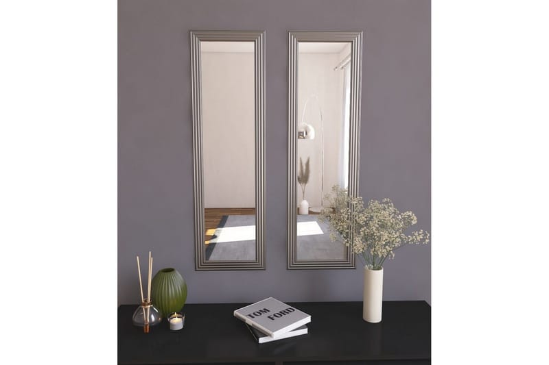 Spegelset (2 delar) Miyoshi Argentu - Zurellentu - Inredning - Speglar - Väggspegel
