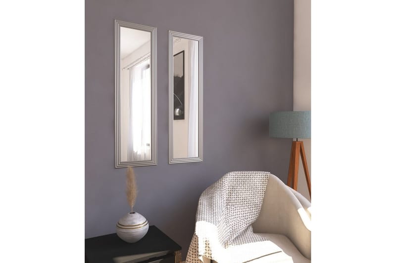 Spegelset (2 delar) Miyoshi Argentu - Zurellentu - Inredning - Speglar - Väggspegel