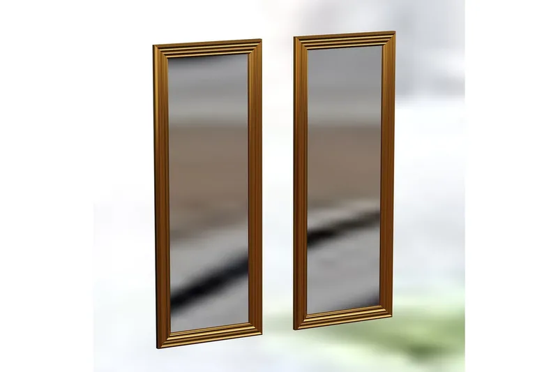 Spegelset (2 delar) Miyoshi Rany - Rany - Inredning - Speglar - Väggspegel