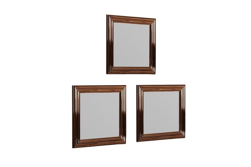 Spegelset (3 delar) Gausberto Brons - Brons - Inredning - Speglar - Väggspegel