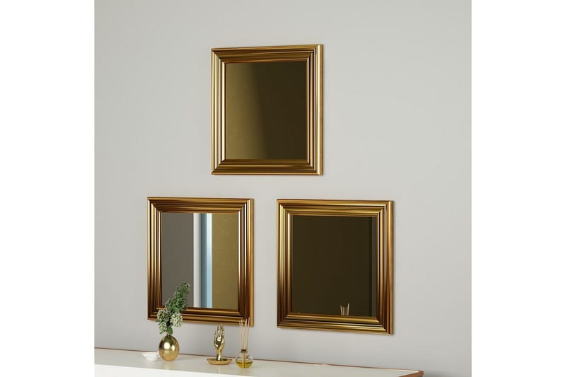 Spegelset (3 delar) Gausberto Rany - Rany - Inredning - Speglar - Väggspegel