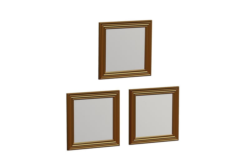 Spegelset (3 delar) Gausberto Rany - Rany - Inredning - Speglar - Väggspegel