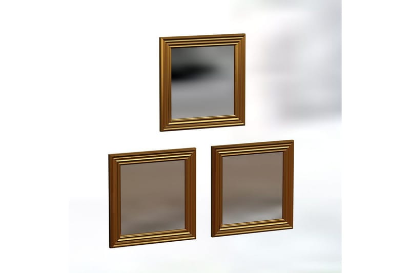 Spegelset (3 delar) Gausberto Rany - Rany - Inredning - Speglar - Väggspegel