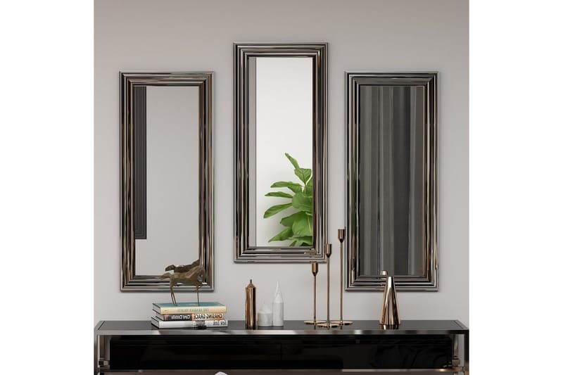 Spegelset (3 delar) Sudavia Argentu - Zurellentu - Inredning - Speglar - Väggspegel