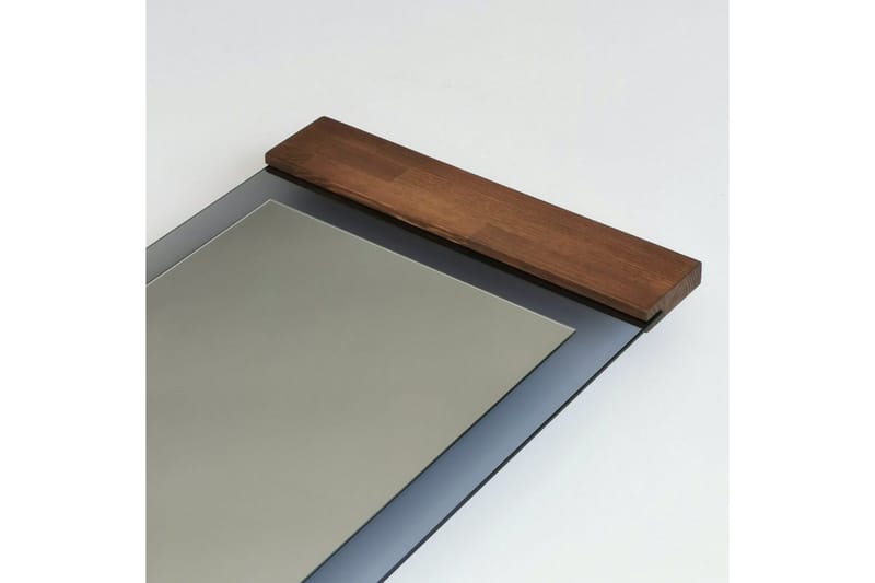 Stationsspegel Ataturs Valnöt / Rök - Valnöt / Rök - Inredning - Speglar - Väggspegel