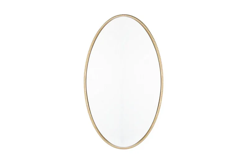 Aamya Spegel Oval 83x57 cm, Guld