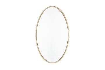 Aamya Spegel Oval 83x57 cm - Guld - Inredning - Speglar - Väggspegel