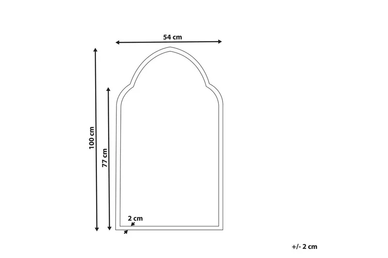 Väggspegel Aconchi - Inredning - Speglar - Väggspegel