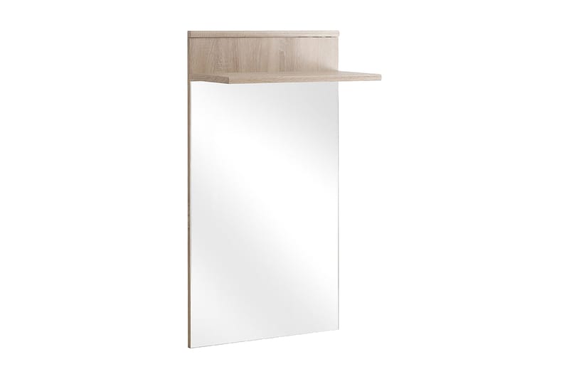 Armario Spegel 60x28x104 cm - Beige/Vit - Väggspegel - Hallspegel