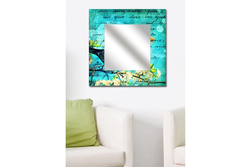 Armavir Dekorspegel 50x50 cm Abstract - Plexiglas/Flerfärgad - Inredning - Speglar - Väggspegel