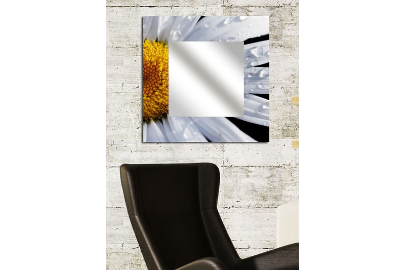 Armavir Dekorspegel 50x50 cm Flowers - Plexiglas/Flerfärgad - Inredning - Speglar - Väggspegel