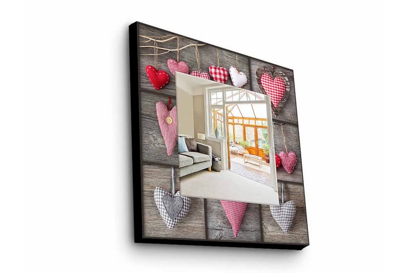 Armavir Dekorspegel 50x50 cm Love - Plexiglas/Flerfärgad - Inredning - Speglar - Väggspegel