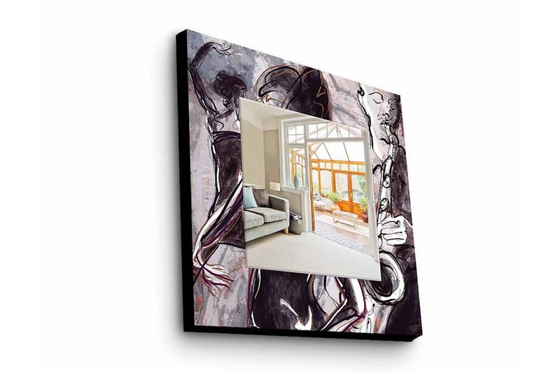 Armavir Dekorspegel 50x50 cm Young - Plexiglas/Flerfärgad - Inredning - Speglar - Väggspegel