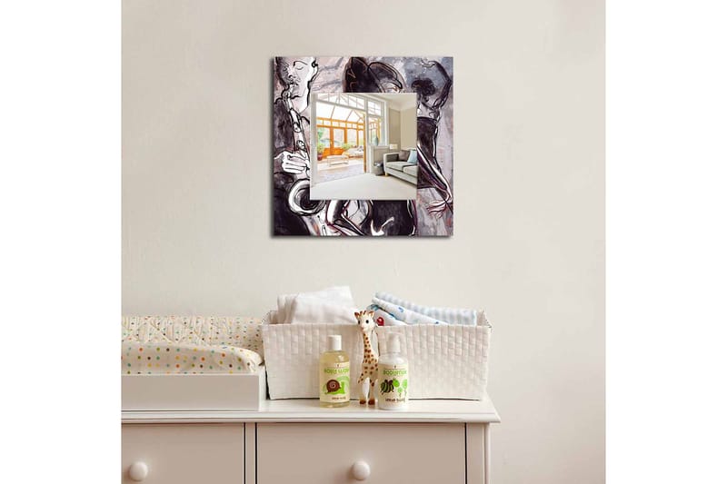 Armavir Dekorspegel 50x50 cm Young, Plexiglas/Flerfärgad