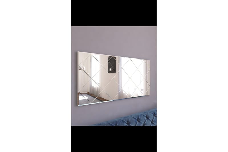 Assa Spegel 60 cm Rektangulär - Vit - Väggspegel - Helkroppsspegel - Hallspegel