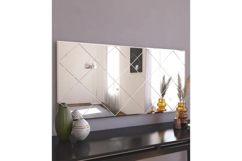 Assa Spegel 60 cm Rektangulär - Vit - Inredning - Speglar - Väggspegel