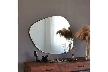 Asymmetrisk Spegel 67x85 cm - Svart - Inredning - Speglar - Väggspegel